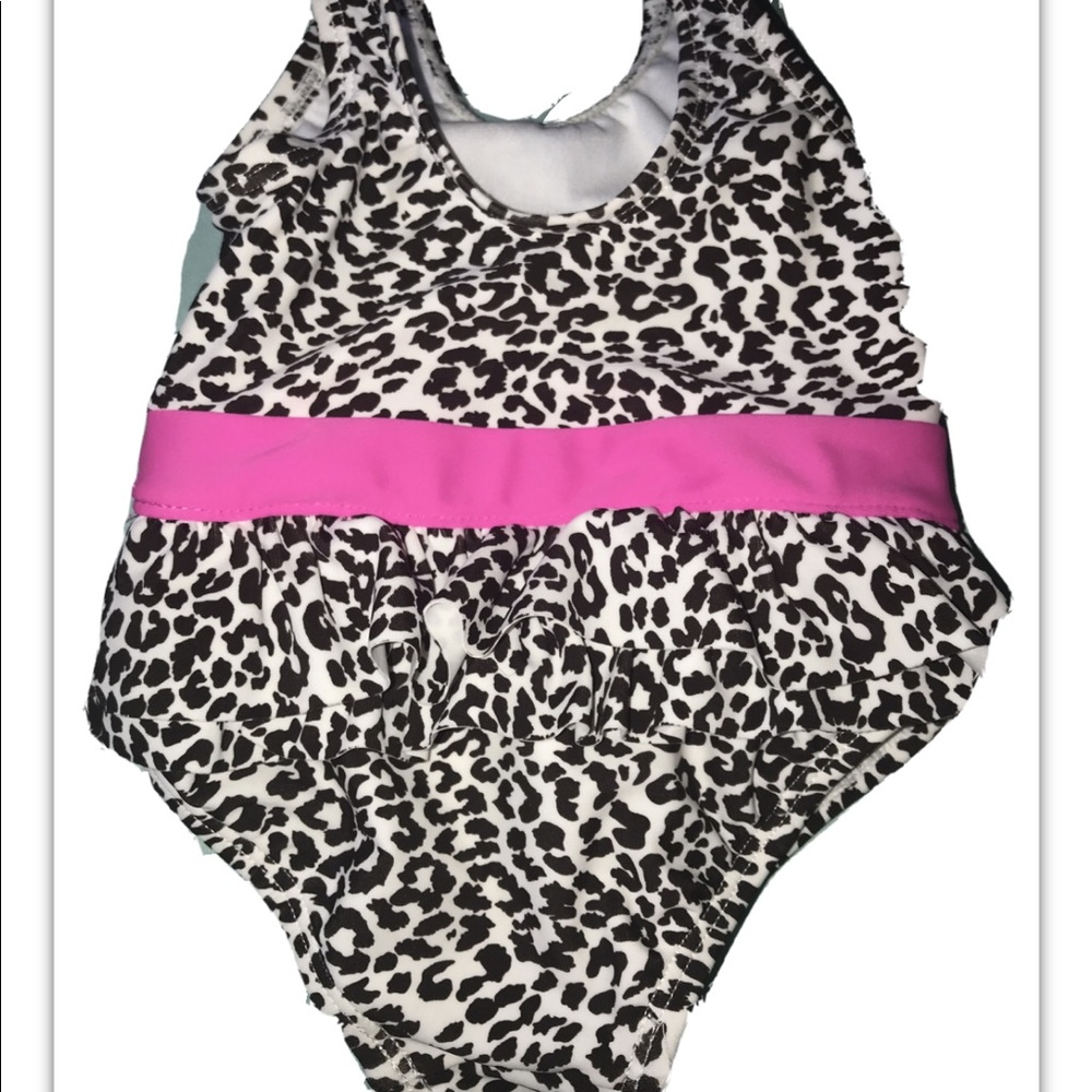 One Piece Carter’s Leopard Infant Bathing Suit - Picture 3 of 3